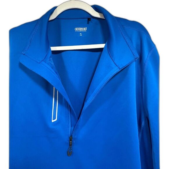 OGIO Endurance Men's Pullover 1/4 Zip Long Sleeve Blue Activewear Size XL - Picture 5 of 5